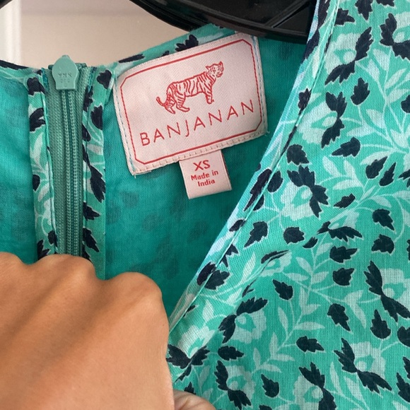 BANJANAN unique maxi print dress - Picture 4 of 7